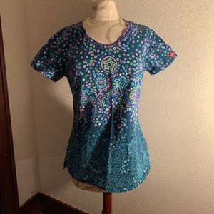 Dickies scrub top.